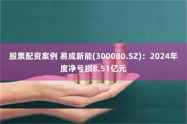 股票配资案例 易成新能(300080.SZ)：2024年度净亏损8.51亿元